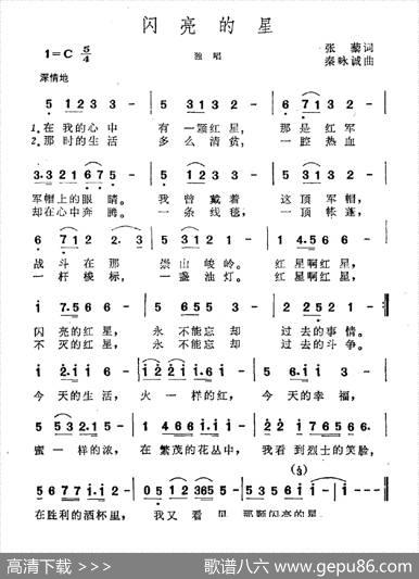闪亮的星 - 张藜|秦咏诚