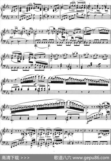 贝多芬钢琴奏鸣曲11降B大调Op.22B-flatmajor|贝多芬
