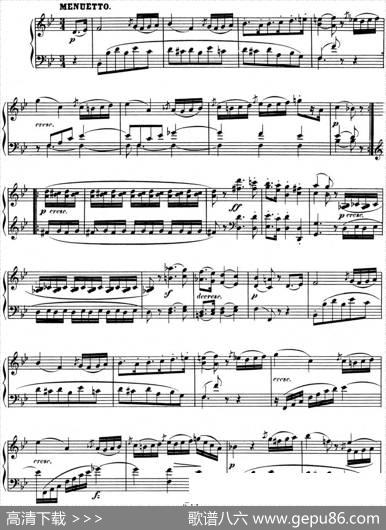 贝多芬钢琴奏鸣曲11降B大调Op.22B-flatmajor|贝多芬