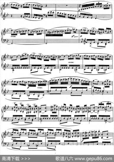 贝多芬钢琴奏鸣曲11降B大调Op.22B-flatmajor|贝多芬