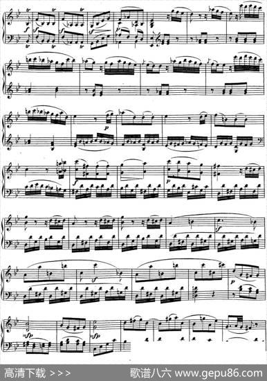 贝多芬钢琴奏鸣曲19g小调Op.49No.1Gminor|贝多芬