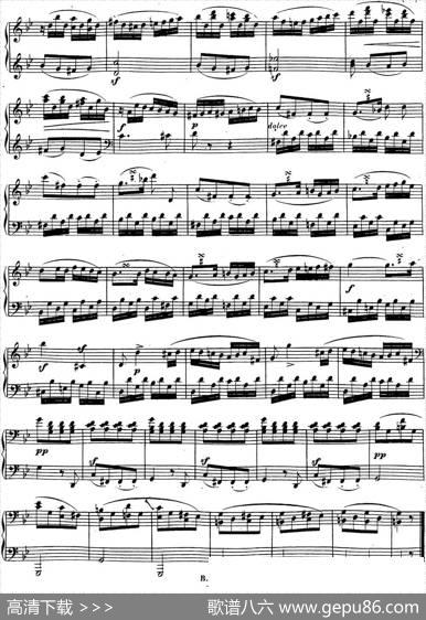 贝多芬钢琴奏鸣曲19g小调Op.49No.1Gminor|贝多芬