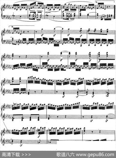 贝多芬钢琴奏鸣曲23热情f小调Op.57Fminor|贝多芬