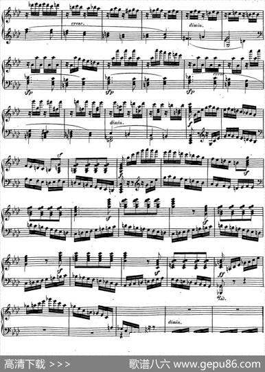 贝多芬钢琴奏鸣曲23热情f小调Op.57Fminor|贝多芬