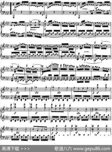 贝多芬钢琴奏鸣曲23热情f小调Op.57Fminor|贝多芬