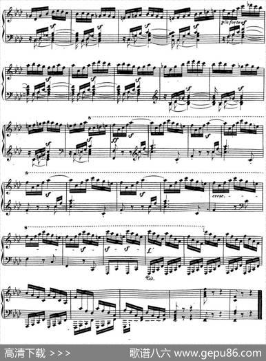 贝多芬钢琴奏鸣曲23热情f小调Op.57Fminor|贝多芬