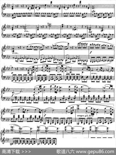 贝多芬钢琴奏鸣曲23热情f小调Op.57Fminor|贝多芬