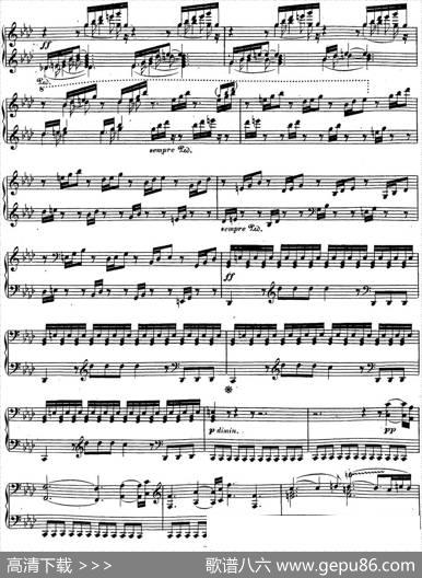 贝多芬钢琴奏鸣曲23热情f小调Op.57Fminor|贝多芬