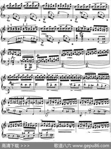 肖邦练习曲7Op.10No.7C大调Cmajor|肖邦