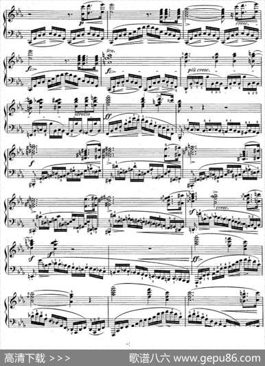 肖邦练习曲12Op.10No.12革命c小调CminorRevolutionary|肖邦