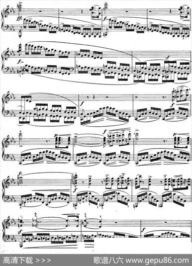 肖邦练习曲12Op.10No.12革命c小调CminorRevolutionary|肖邦