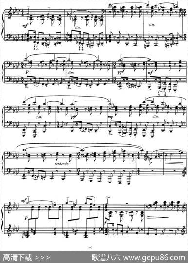 拉赫玛尼诺夫音画练习曲1EtudestableauxOp.33No.1|拉赫玛尼诺夫
