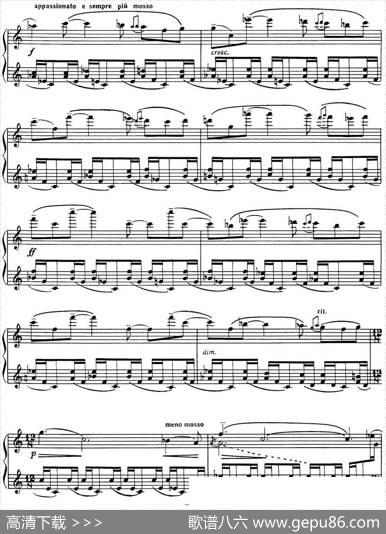拉赫玛尼诺夫音画练习曲2EtudestableauxOp.33No.2|拉赫玛尼诺夫