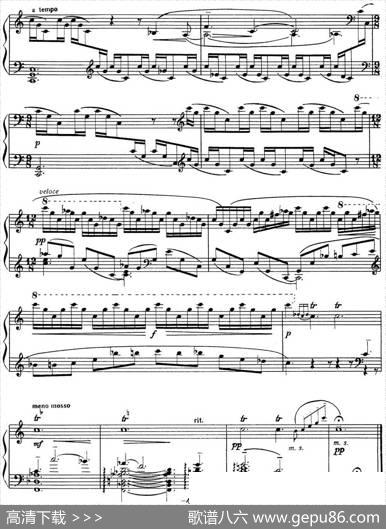 拉赫玛尼诺夫音画练习曲2EtudestableauxOp.33No.2|拉赫玛尼诺夫