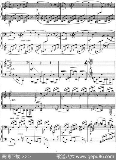 拉赫玛尼诺夫音画练习曲10或11EtudestableauxOp.39No.2|拉赫玛尼诺夫