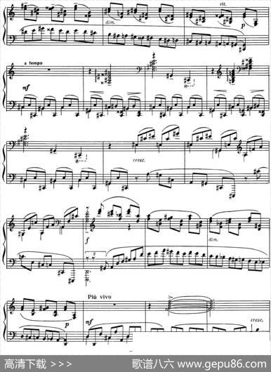 拉赫玛尼诺夫音画练习曲10或11EtudestableauxOp.39No.2|拉赫玛尼诺夫