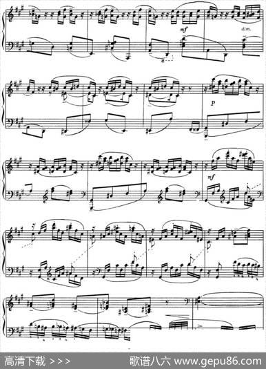 拉赫玛尼诺夫音画练习曲11或12EtudestableauxOp.39No.3|拉赫玛尼诺夫