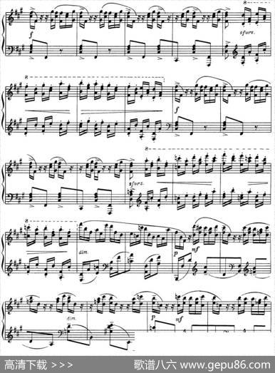 拉赫玛尼诺夫音画练习曲11或12EtudestableauxOp.39No.3|拉赫玛尼诺夫