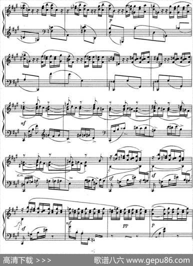 拉赫玛尼诺夫音画练习曲11或12EtudestableauxOp.39No.3|拉赫玛尼诺夫