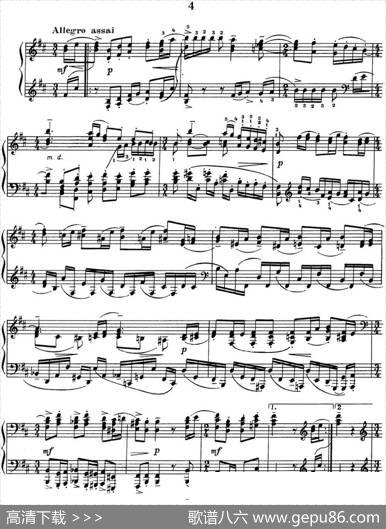 拉赫玛尼诺夫音画练习曲12或13EtudestableauxOp.39No.4|拉赫玛尼诺夫