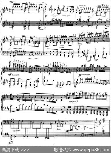 拉赫玛尼诺夫音画练习曲12或13EtudestableauxOp.39No.4|拉赫玛尼诺夫