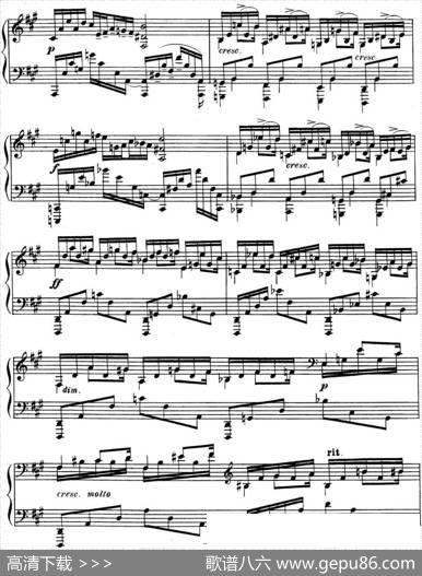 斯克里亚宾钢琴练习曲Op.8No.2AlexanderScriabinEtudes|斯克里亚宾
