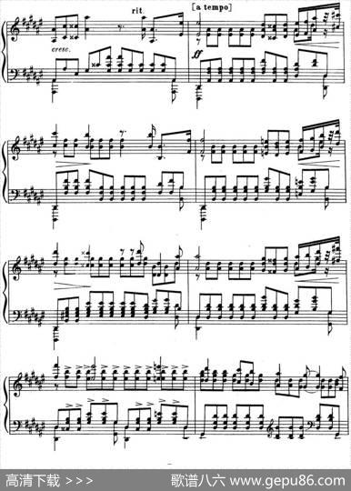 斯克里亚宾钢琴练习曲Op.8No.12AlexanderScriabinEtudes|斯克里亚宾