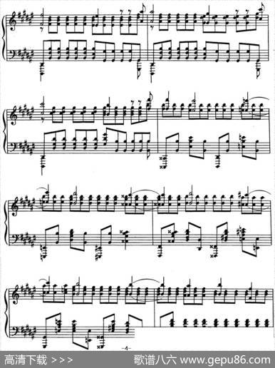 斯克里亚宾钢琴练习曲Op.8No.12AlexanderScriabinEtudes|斯克里亚宾