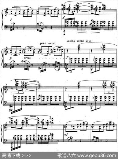 斯克里亚宾钢琴练习曲Op.65No.3|斯克里亚宾