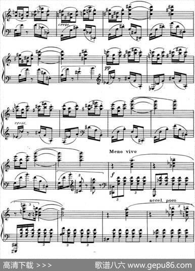 斯克里亚宾钢琴练习曲Op.65No.3|斯克里亚宾