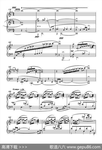 第十五钢琴奏鸣曲PianoSonataNO.15 - 葛清|葛清钢琴作品