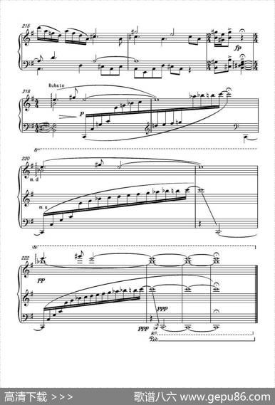 第十五钢琴奏鸣曲PianoSonataNO.15 - 葛清|葛清钢琴作品