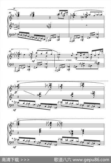 第十五钢琴奏鸣曲PianoSonataNO.15 - 葛清|葛清钢琴作品