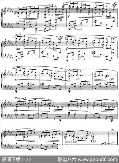 希曼诺夫斯基9首钢琴前奏曲Op.1No.4|希曼诺夫斯基