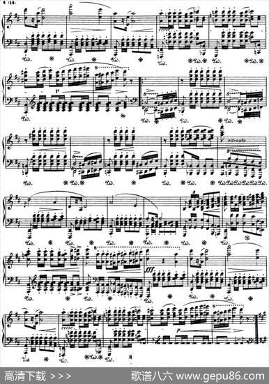肖邦波兰舞曲军队Op.40No.1A大调Polonaise|肖邦