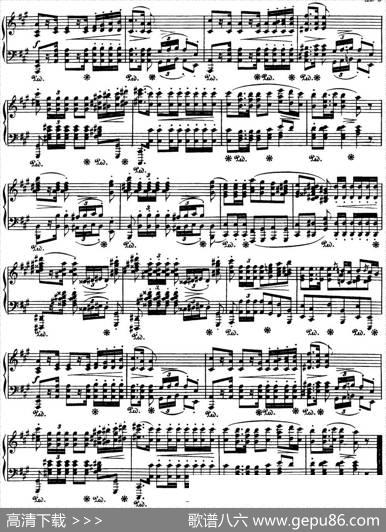 肖邦波兰舞曲军队Op.40No.1A大调Polonaise|肖邦
