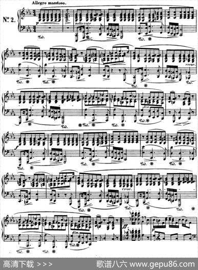 肖邦波兰舞曲Op.40No.2c小调Polonaise|肖邦