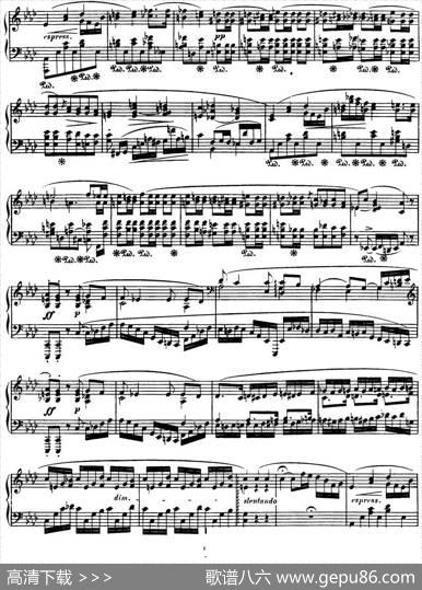 肖邦波兰舞曲Op.40No.2c小调Polonaise|肖邦