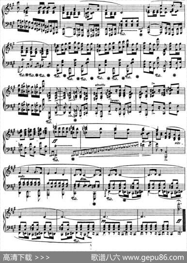 肖邦波兰舞曲Op.44升f小调Polonaise|肖邦