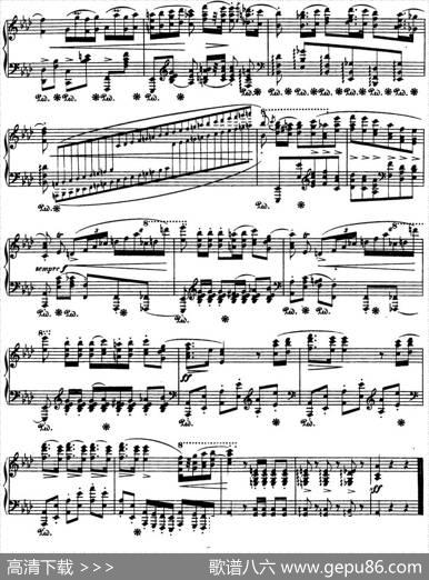 肖邦波兰舞曲英雄Op.53降A大调Polonaise|肖邦