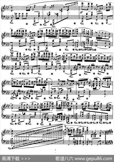 肖邦波兰舞曲英雄Op.53降A大调Polonaise|肖邦