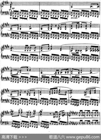 肖邦波兰舞曲英雄Op.53降A大调Polonaise|肖邦