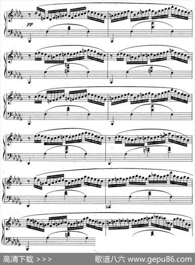 拉赫玛尼诺夫音乐瞬间Op.16No.1降b小调|拉赫玛尼诺夫