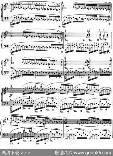 拉赫玛尼诺夫音乐瞬间Op.16No.4e小调|拉赫玛尼诺夫