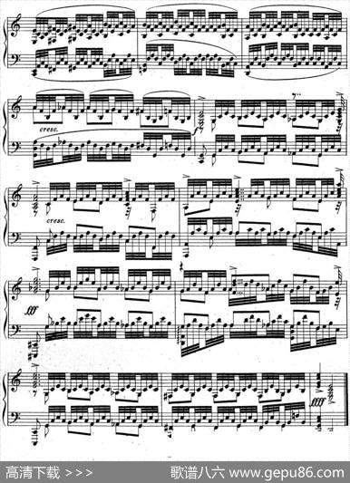 拉赫玛尼诺夫音乐瞬间Op.16No.6C大调|拉赫玛尼诺夫