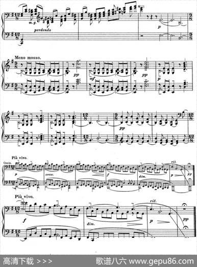 拉赫玛尼诺夫钢琴前奏曲15E小调Op.32No.4|拉赫玛尼诺夫