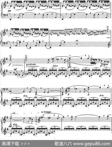 拉赫玛尼诺夫钢琴前奏曲16G大调Op.32No.5|拉赫玛尼诺夫