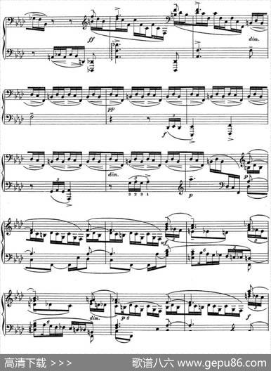 拉赫玛尼诺夫钢琴前奏曲17F小调Op.32No.6|拉赫玛尼诺夫