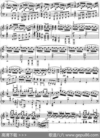 拉赫玛尼诺夫钢琴前奏曲19A小调Op.32No.8|拉赫玛尼诺夫