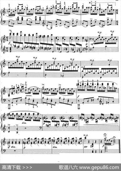 拉赫玛尼诺夫钢琴前奏曲19A小调Op.32No.8|拉赫玛尼诺夫